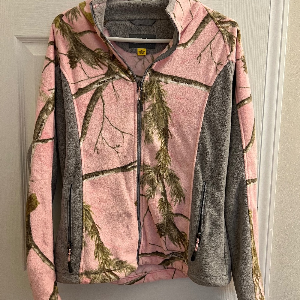 Pink Realtree Fleece Jacket